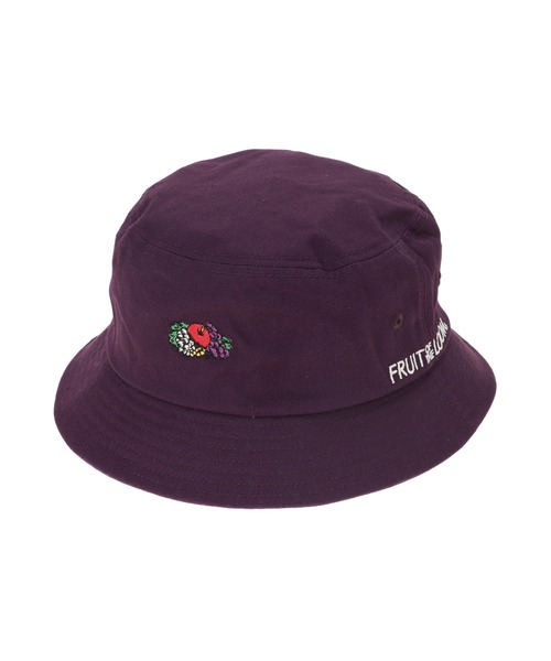 fifth（フィフス）の「【FRUIT OF THE LOOM】ロゴバケットハット（キャップ・レディース・ブラック/ベージュ/パープル・FREE）」の9枚目の写真