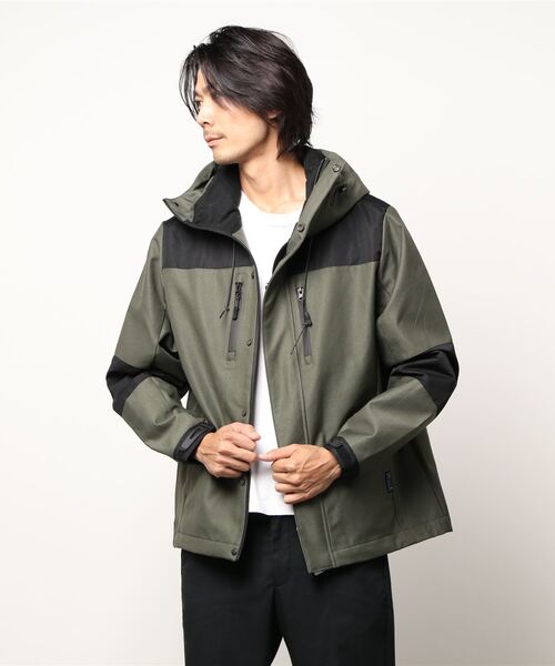 STYLEBLOCK（スタイルブロック）の「多機能切替マウンテンパーカー（マウンテンパーカー・メンズ・カーキ/ブラック/ベージュ・M/L/LL）」の3枚目の写真