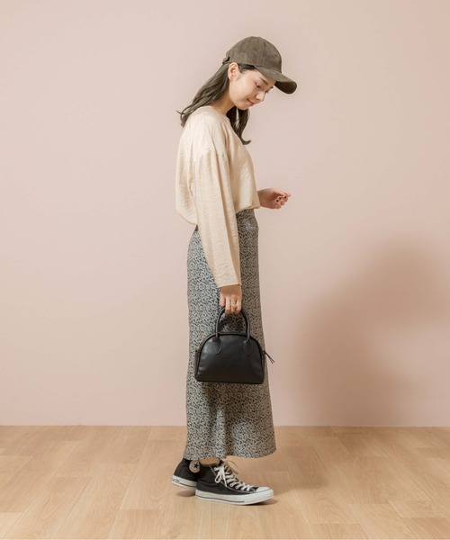 flower（フラワー）の「タイニーブルームスカート（スカート・レディース・ブラック/ベージュ・FREE）」の15枚目の写真