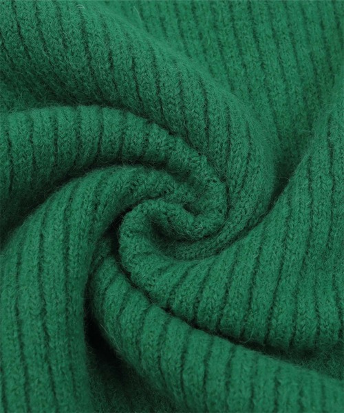 miette(ミエット)の「配色ラインサイドスリットニット(ニット/セーター・レディース・グリーン/グレー/ブラック/ブルー・FREE)」の10枚目の写真