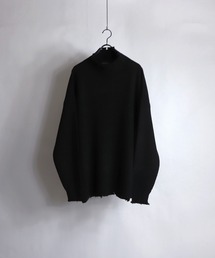 Confirm | Confirm / コンファーム ダメージルーズタートルニット(ニット/セーター)