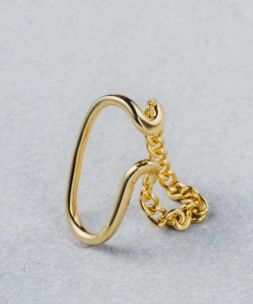 and cloud(アンドクラウド)の「Layered Cuff Cable Chain(イヤーカフ・レディース・シルバー/イエローゴールド・FREE)」の13枚目の写真