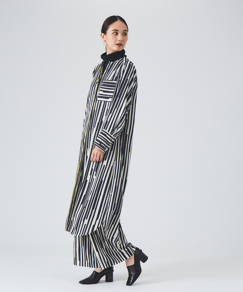 qualite（カリテ）の「シアタートルカットソー（Tシャツ/カットソー・レディース・オフホワイト/ベージュ/ブラック・フリー）」の9枚目の写真