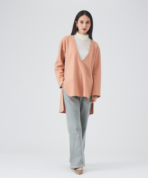 qualite（カリテ）の「シアタートルカットソー（Tシャツ/カットソー・レディース・オフホワイト/ベージュ/ブラック・フリー）」の11枚目の写真