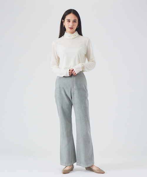 qualite（カリテ）の「シアタートルカットソー（Tシャツ/カットソー・レディース・オフホワイト/ベージュ/ブラック・フリー）」の13枚目の写真