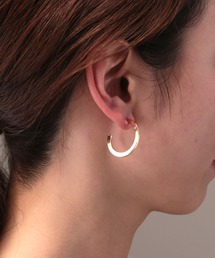 シンプルフープピアス