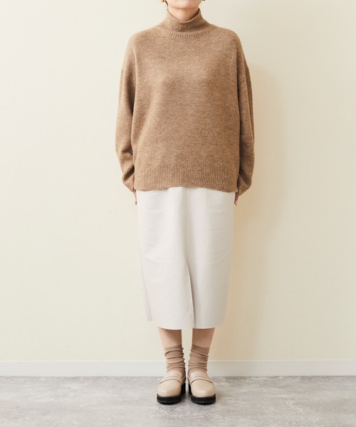 menue（メヌエ）の「軽量厚底ソールローファー（ローファー・レディース・ブラック/ダークブラウン/アイボリー/ブラック系その他/ベージュ系その他・LL/3L/S/M/L/XS）」の14枚目の写真