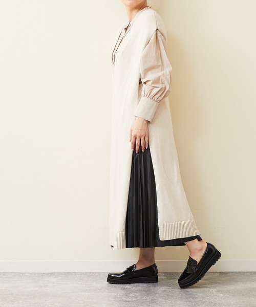 menue（メヌエ）の「軽量厚底ソールローファー（ローファー・レディース・ブラック/ダークブラウン/アイボリー/ブラック系その他/ベージュ系その他・LL/3L/S/M/L/XS）」の22枚目の写真