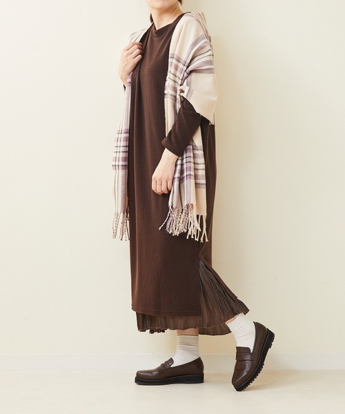 menue（メヌエ）の「軽量厚底ソールローファー（ローファー・レディース・ブラック/ダークブラウン/アイボリー/ブラック系その他/ベージュ系その他・LL/3L/S/M/L/XS）」の12枚目の写真