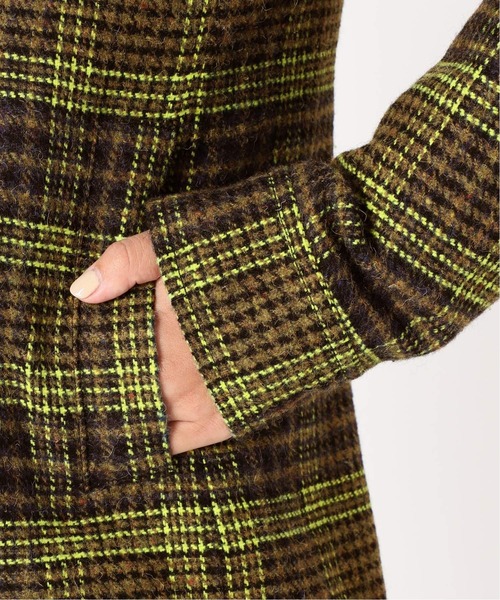Charles Chaton（シャルルシャトン）の「plaid P コート（ピーコート