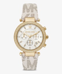 MICHAEL KORS | PARKER クロノグラフ 39mm ウォッチ - MKシグネチャー(アナログ腕時計)