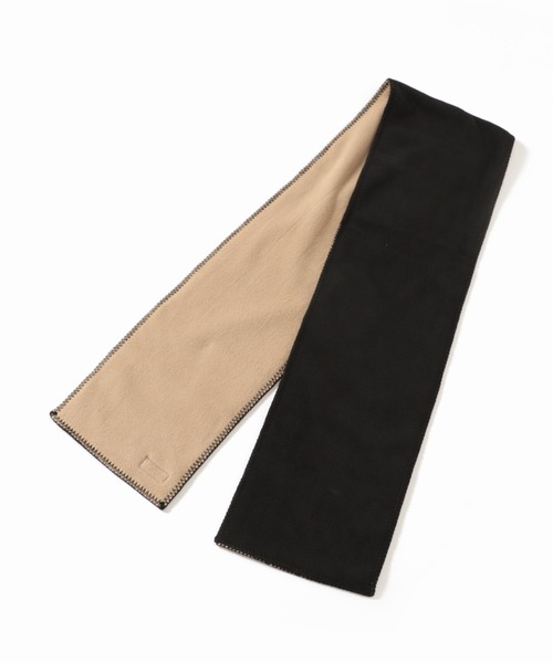 417 EDIFICE SELECT(フォーワンセブンエディフィスセレクト)の「【TWEEDMILL / ツイードミル】フリースリバーシブルマフラー 25cm×180cm(マフラー・メンズ・ブラック/チャコールグレー/ベージュ/ネイビー・FREE)」の13枚目の写真