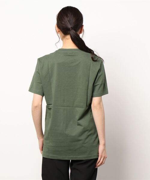 GIORDANO（ジョルダーノ）の「[GIORDANO] コットンクルーネック半袖Tシャツ (ユニセックス）（Tシャツ/カットソー・レディース・ホワイト/ブラック/ブラウン/ブルー/グリーン/イエロー/レッド・SMALL/LARGE/MEDIUM/X-LARGE）」の9枚目の写真