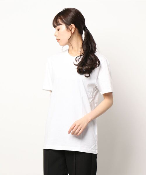 GIORDANO（ジョルダーノ）の「[GIORDANO] コットンクルーネック半袖Tシャツ (ユニセックス）（Tシャツ/カットソー・レディース・ホワイト/ブラック/ブラウン/ブルー/グリーン/イエロー/レッド・SMALL/LARGE/MEDIUM/X-LARGE）」の18枚目の写真
