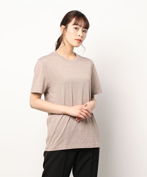 GIORDANO（ジョルダーノ）の「[GIORDANO] コットンクルーネック半袖Tシャツ (ユニセックス）（Tシャツ/カットソー・レディース・ホワイト/ブラック/ブラウン/ブルー/グリーン/イエロー/レッド・SMALL/LARGE/MEDIUM/X-LARGE）」の12枚目の写真