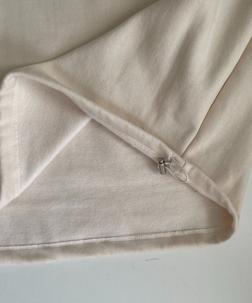 CANAL JEAN(キャナルジーン)の「via j(ヴィアジェイ) "BRAVES"ハーフZIP裏起毛プルオーバー(スウェット・レディース・ブルー/クリーム/ヘザーグレー・ONE SIZE)」の16枚目の写真