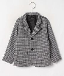 agnes b.（アニエスベー）の「CAB9 E VESTE キッズ ハウンドトゥースジャケット（テーラードジャケット・キッズ）」