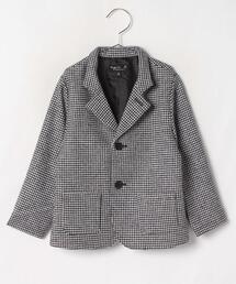 CAB9 E VESTE キッズ ハウンドトゥースジャケット