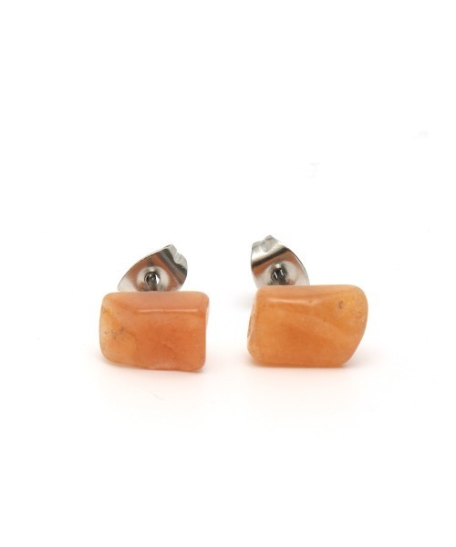 チチカカ(チチカカ)の「パワーストーンピアス(ピアス(両耳用)・レディース・パープル/ピンク/ターコイズブルー/オレンジ・FREE)」の8枚目の写真