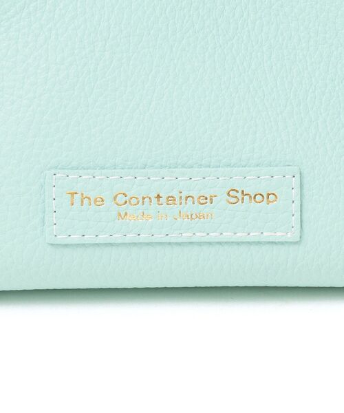 The Container Shop（ザ コンテナショップ）の「【SHIPS any別注】The Container Shop: 22SS スクエア 2WAY レザー ショルダー バッグ M（ショルダーバッグ・レディース・ライトブルー/ブラック/イエロー・ONE SIZE）」の13枚目の写真