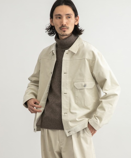 URBAN RESEARCH（アーバンリサーチ）の「『UR TECH』10Wコーデュロイブルゾン（ブルゾン・メンズ・オフホワイト/ブラック/ベージュ系その他・MEDIUM/LARGE）」の6枚目の写真