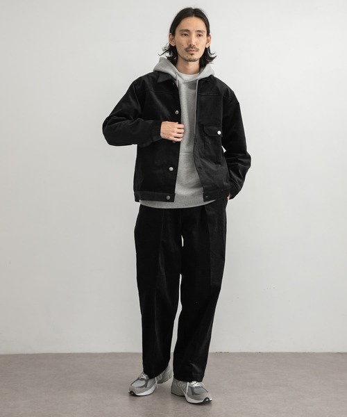 URBAN RESEARCH（アーバンリサーチ）の「『UR TECH』10Wコーデュロイブルゾン（ブルゾン・メンズ・オフホワイト/ブラック/ベージュ系その他・MEDIUM/LARGE）」の19枚目の写真