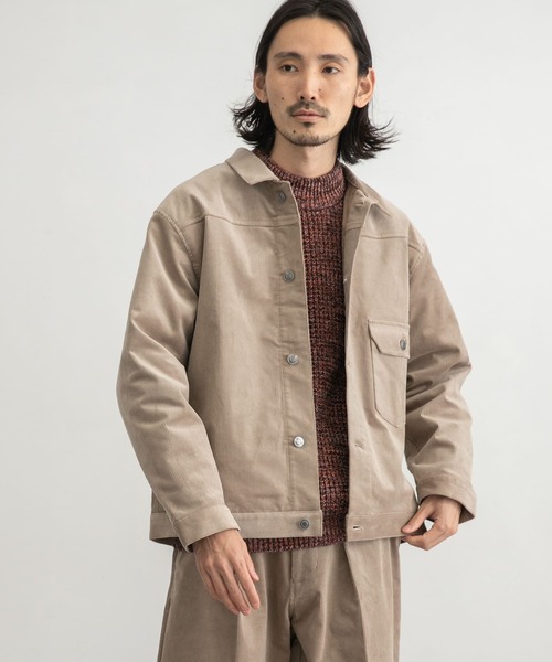 URBAN RESEARCH（アーバンリサーチ）の「『UR TECH』10Wコーデュロイブルゾン（ブルゾン・メンズ・オフホワイト/ブラック/ベージュ系その他・MEDIUM/LARGE）」の9枚目の写真