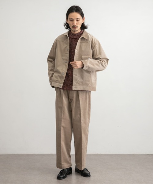 URBAN RESEARCH（アーバンリサーチ）の「『UR TECH』10Wコーデュロイブルゾン（ブルゾン・メンズ・オフホワイト/ブラック/ベージュ系その他・MEDIUM/LARGE）」の13枚目の写真