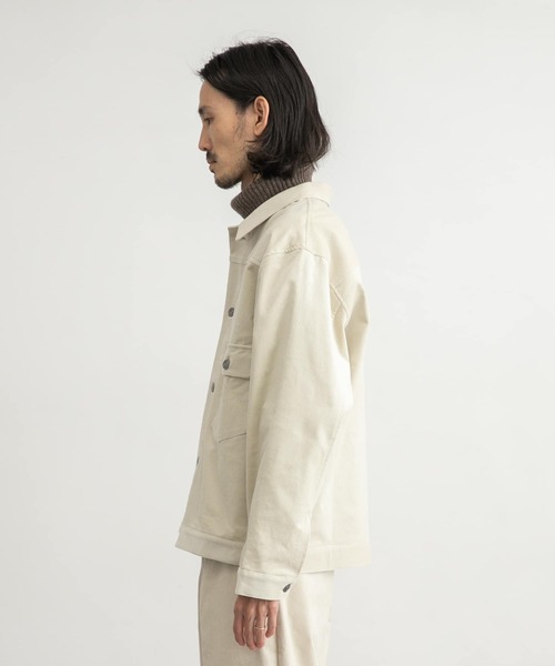 URBAN RESEARCH（アーバンリサーチ）の「『UR TECH』10Wコーデュロイブルゾン（ブルゾン・メンズ・オフホワイト/ブラック/ベージュ系その他・MEDIUM/LARGE）」の5枚目の写真