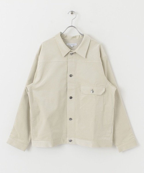 URBAN RESEARCH（アーバンリサーチ）の「『UR TECH』10Wコーデュロイブルゾン（ブルゾン・メンズ・オフホワイト/ブラック/ベージュ系その他・MEDIUM/LARGE）」の20枚目の写真