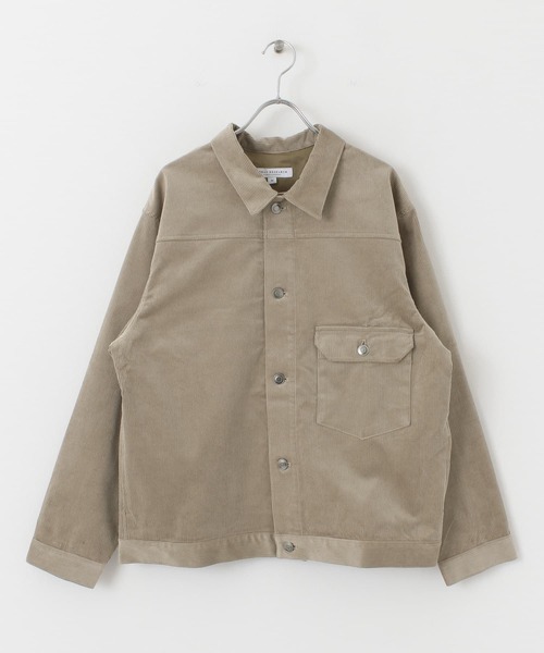 URBAN RESEARCH（アーバンリサーチ）の「『UR TECH』10Wコーデュロイブルゾン（ブルゾン・メンズ・オフホワイト/ブラック/ベージュ系その他・MEDIUM/LARGE）」の10枚目の写真