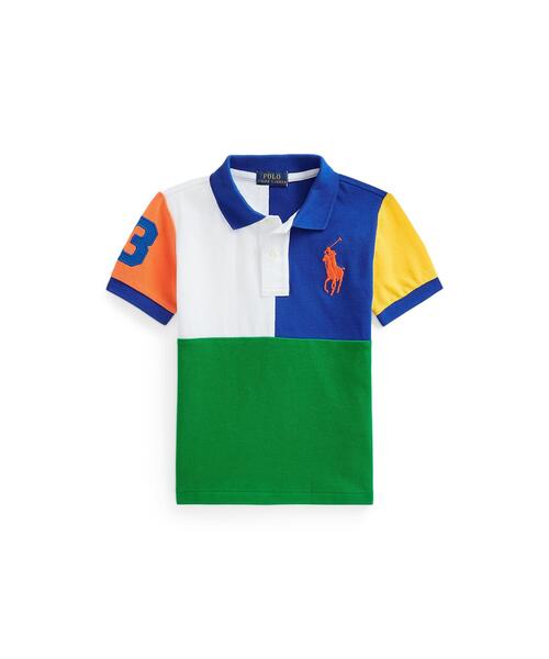 Big Pony コットン メッシュ ポロシャツ