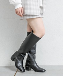 OLIVE des OLIVE | スクエアロングブーツ(ブーツ)
