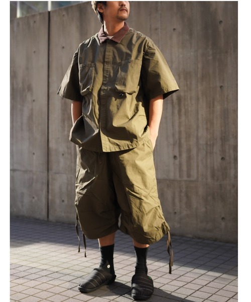 MANASTASH（マナスタッシュ）の「MANASTASH/マナスタッシュ　MS　BAZOOKA SHORTS MSバズーカショーツ（その他パンツ・メンズ・ブラック/グレー/カーキ・MEDIUM/LARGE/X-LARGE）」の5枚目の写真