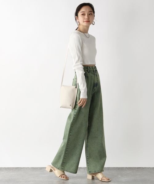 JEANASIS（ジーナシス）の「1タッチミニショルダー/276444（ショルダーバッグ・レディース・ブラック系その他/ブルー/ホワイト/ブラック/オレンジ系その他/ライトブラウン/シルバー・FREE）」の8枚目の写真