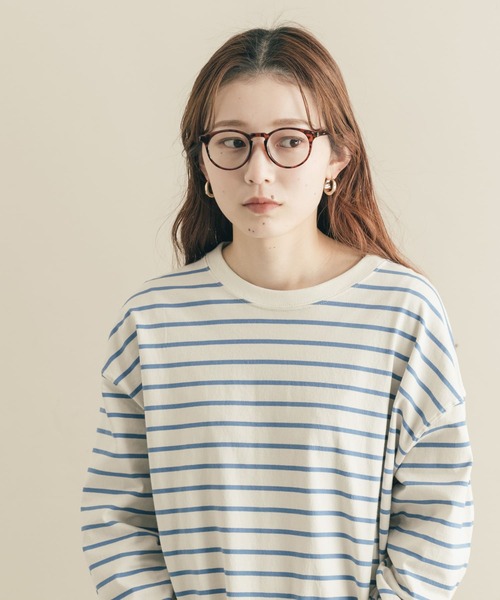 SMELLY（スメリー）の「ラウンドフレームダテメガネ（メガネ・レディース・ブラウン系その他/イエロー系その他/ブラック・-）」の17枚目の写真