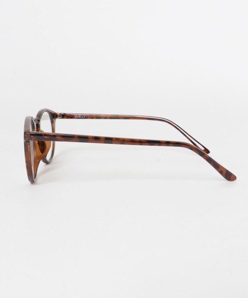 SMELLY（スメリー）の「ラウンドフレームダテメガネ（メガネ・レディース・ブラウン系その他/イエロー系その他/ブラック・-）」の11枚目の写真