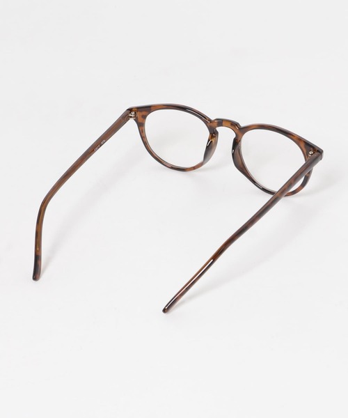 SMELLY（スメリー）の「ラウンドフレームダテメガネ（メガネ・レディース・ブラウン系その他/イエロー系その他/ブラック・-）」の5枚目の写真
