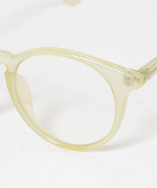 SMELLY（スメリー）の「ラウンドフレームダテメガネ（メガネ・レディース・ブラウン系その他/イエロー系その他/ブラック・-）」の18枚目の写真