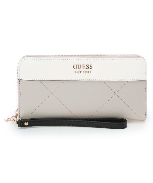 【セール】KATEY Large Zip Around Wallet（財布）｜Guess（ゲス）のファッション通販 ZOZOTOWN