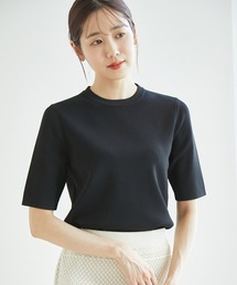 ROPE' PICNIC | Beauty knit/ハーフスリーブニットトップス/WEB限定カラーあり(ニット/セーター)