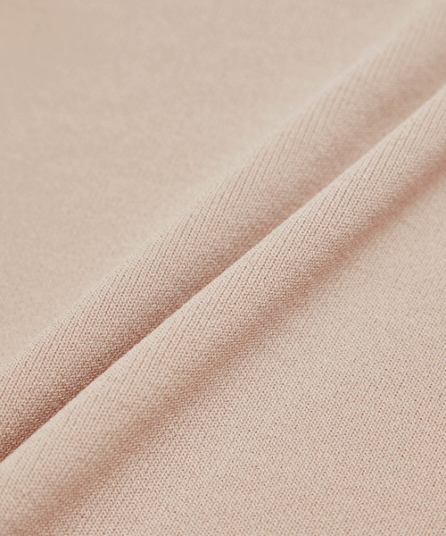ROPE' PICNIC（ロペピクニック）の「Beauty knit/ハーフスリーブニットトップス/WEB限定カラーあり（ニット/セーター・レディース・ブラック/オフホワイト/ホワイト系その他5/ベージュ/グリーン/オレンジ/ブルー系その他/ボルドー/クリーム/ブラウン/サックスブルー・38）」の16枚目の写真