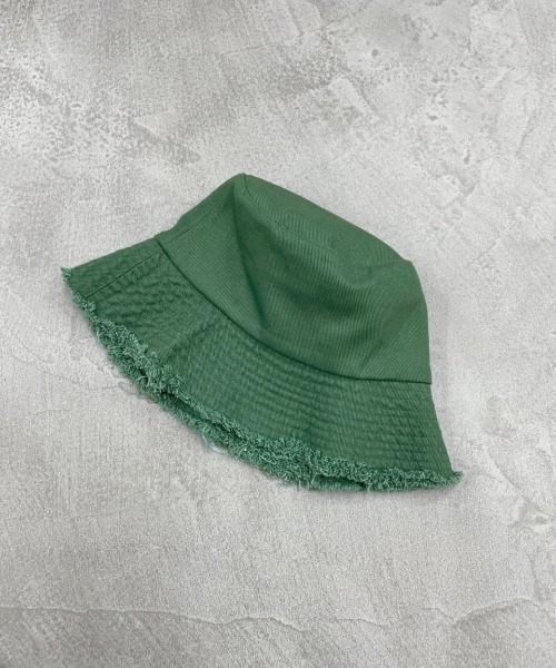 PairPair（ペアペア）の「フリンジバケハ(ユニセックス)（ハット・レディース・ブラック/パープル/グリーン/アイボリー・フリー）」の10枚目の写真