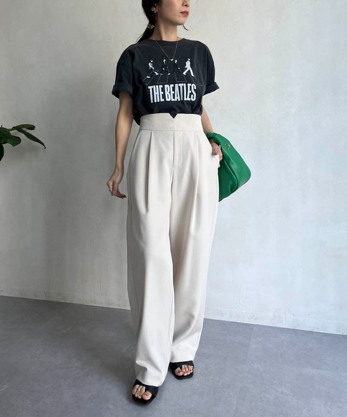 GOOD ROCK SPEED(グッドロックスピード)の「【GOOD ROCK SPEED】BEATLES Tシャツ(Tシャツ/カットソー・レディース・ブラック・M)」の18枚目の写真