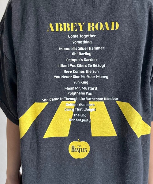 GOOD ROCK SPEED(グッドロックスピード)の「【GOOD ROCK SPEED】BEATLES Tシャツ(Tシャツ/カットソー・レディース・ブラック・M)」の6枚目の写真