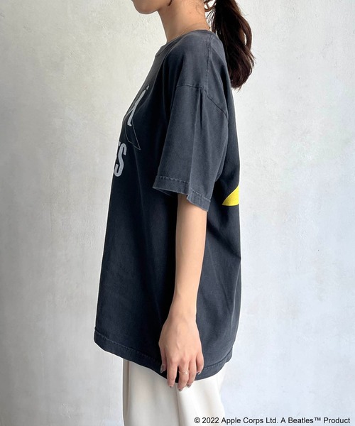 GOOD ROCK SPEED(グッドロックスピード)の「【GOOD ROCK SPEED】BEATLES Tシャツ(Tシャツ/カットソー・レディース・ブラック・M)」の3枚目の写真