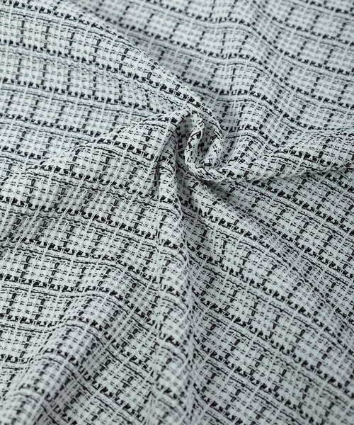 fifth（フィフス）の「ツイード編み半袖ニット（ニット/セーター・レディース・ブラック/ホワイト・M）」の18枚目の写真