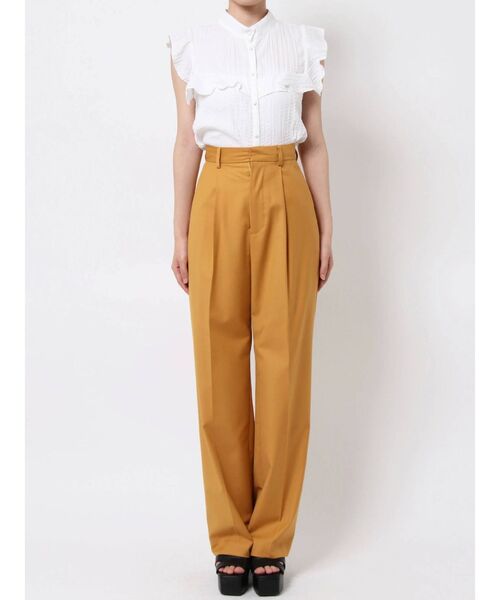 EMODA（エモダ）の「ワイドテーパードパンツ（その他パンツ・レディース・ブラック/オレンジ/グリーン・MEDIUM/SMALL）」の22枚目の写真