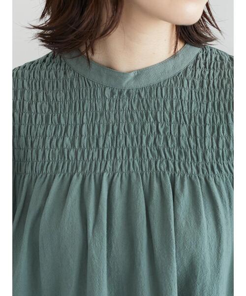 Sugar spoon(シュガースプーン)の「・SUGAR SPOON シャーリングワンピ(ワンピース・レディース・ベージュ/カーキ・FREE)」の13枚目の写真