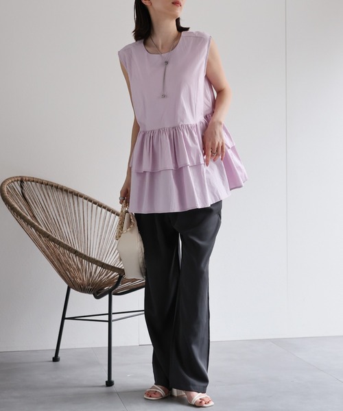 model：162cm 着用サイズ：F